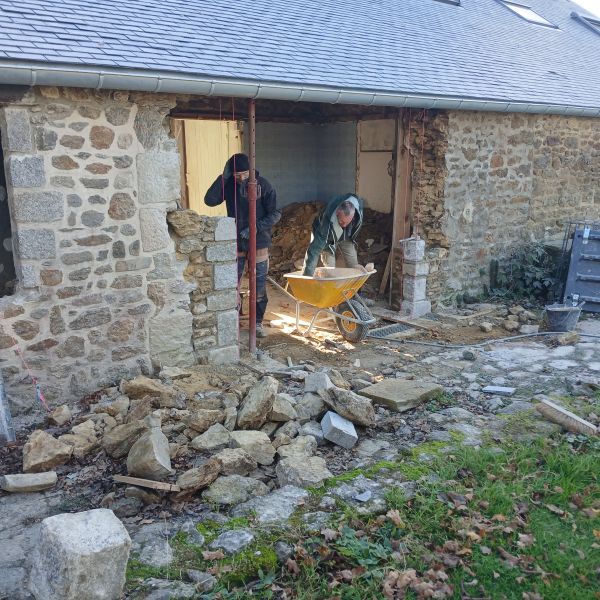Modification de l'existant — Ouvertures (portes, fenêtres).